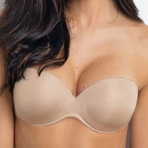 SIèLEI – Reggiseno Schiena Nuda Con Ferretto – Cipria – Bianco – Nero