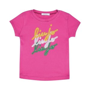 Liu Jo T-shirt Logo e strass