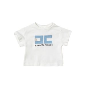 Elisabetta Franchi T-Shirt con Ricamo