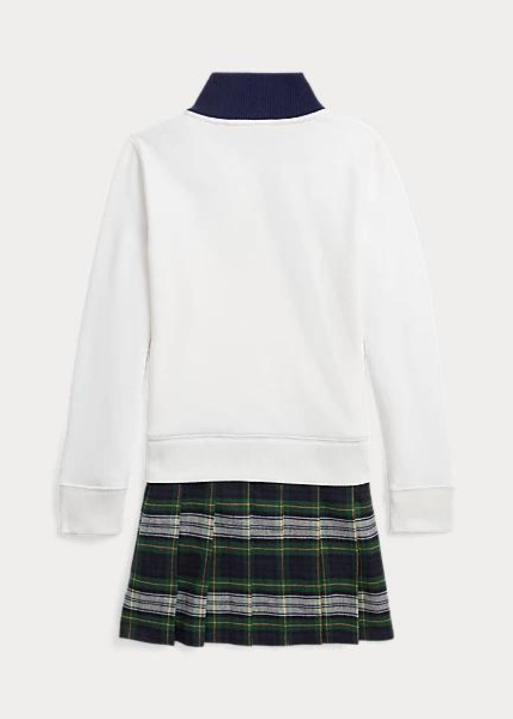 Polo Ralph Lauren Abito In Felpa Scozzese - immagine 3