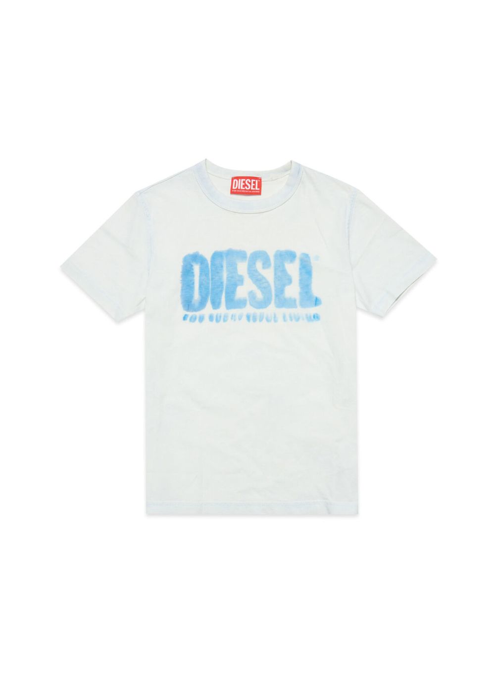 Diesel T-shirt con logo effetto schiarito - immagine 2