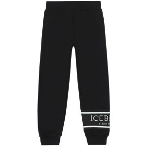 Iceberg Pantalone Tuta Nero