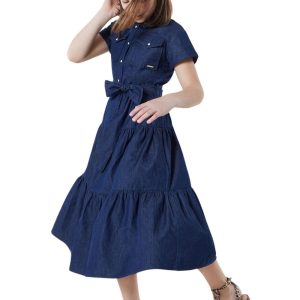 Liu Jo Vestito Lungo in denim