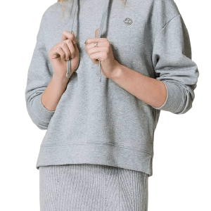 FELPA GRIGIO MEDIO MELANGE – TWINSET