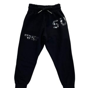 Suns Pantalone Tuta Nero