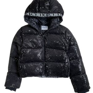 Iceberg Giubbotto Nero Lucido