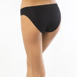 SIèLEI – Slip Vita Bassa Senza Cuciture – Bianco – Nero – Skin