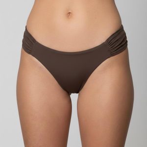 Slip Bikini Brasiliana Isca Espresso