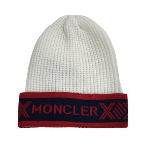 Moncler Berretto In Lana Neonato