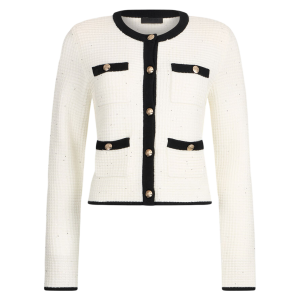 GIACCA IN MAGLIA  LATTE – LIU JO