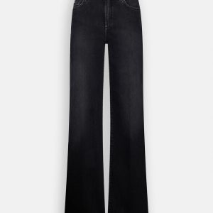JEANS GOOD FLARE H.W. 87451  BLACK – LIU JO