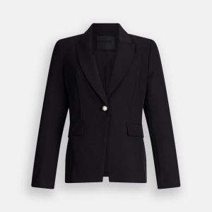 BLAZER CON BOTTONE 22222  NERO – LIU JO