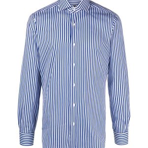 Camicia righe bianche e blu – Barba Napoli