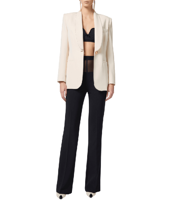 Giacca in crêpe – Elisabetta Franchi - immagine 3