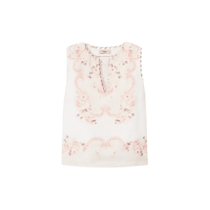 Top in lino stampato – Twinset