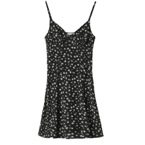 Abito corto in crepe floreale – Mar de Margaritas