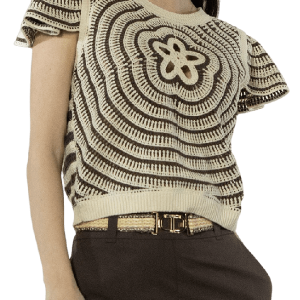 Maglia beige/marrone – Twinset