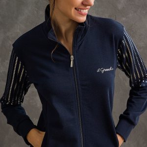 IL GRANCHIO – Tuta Homewear Donna Con Zip e Tasche