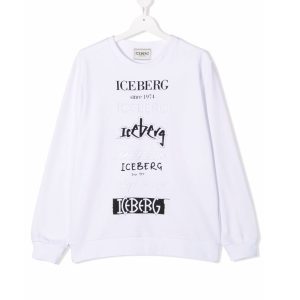 ICEBERG FELPA CON LOGHI