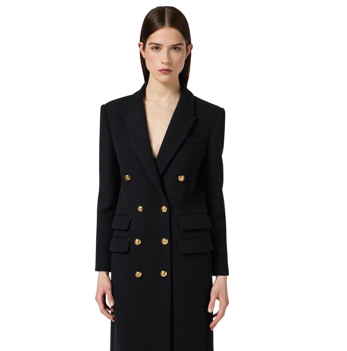 Cappotto in panno di lana – elisabetta franchi - immagine 4