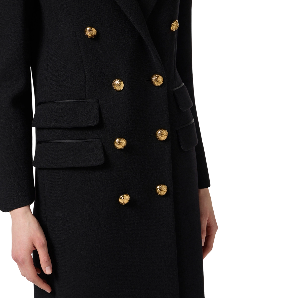 Cappotto in panno di lana – elisabetta franchi - immagine 5