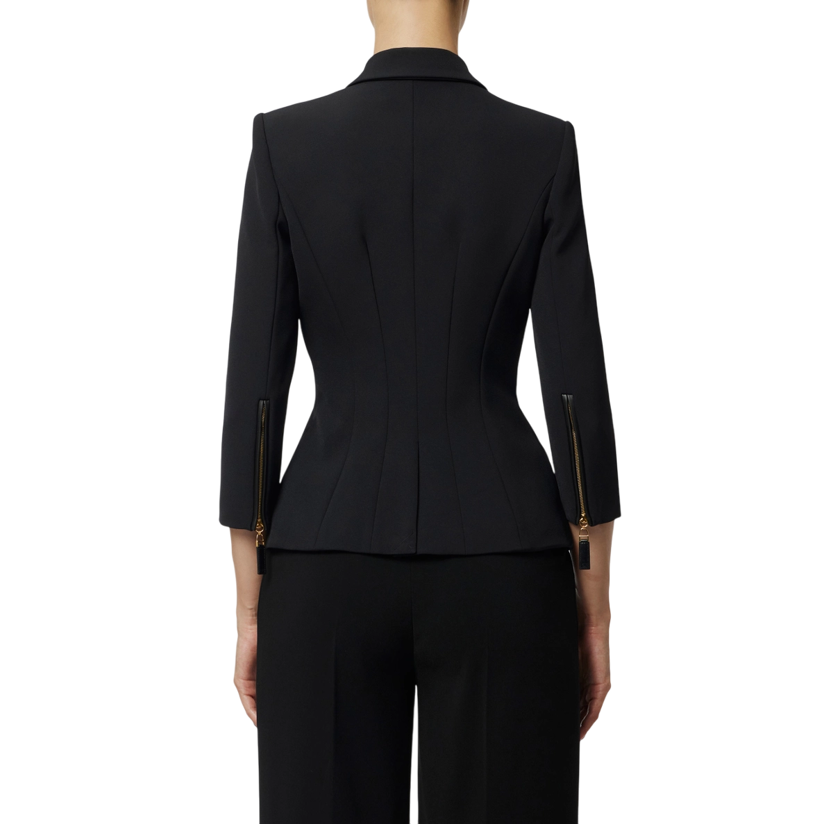 Giacca in doppio crêpe – elisabetta franchi - immagine 5