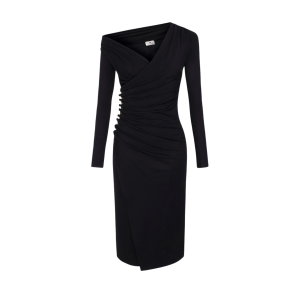 Abito in jersey con bottoni gioiello – elisabetta franchi