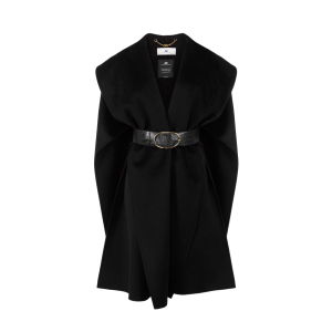 Mantella in panno di lana double – elisabetta franchi