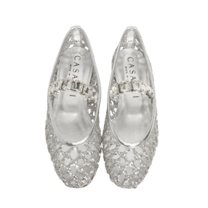 Ballerine Versilia argento – Casadei