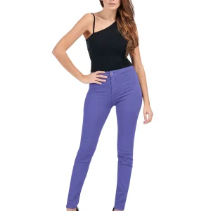Jeans Donna Vita Alta Skinny - Very Peri