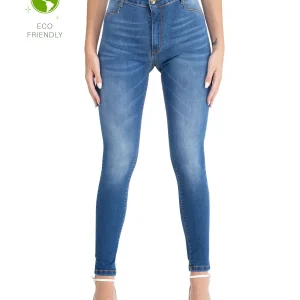 Jeggings Push Up Vita Alta Skinny - Made in Italy