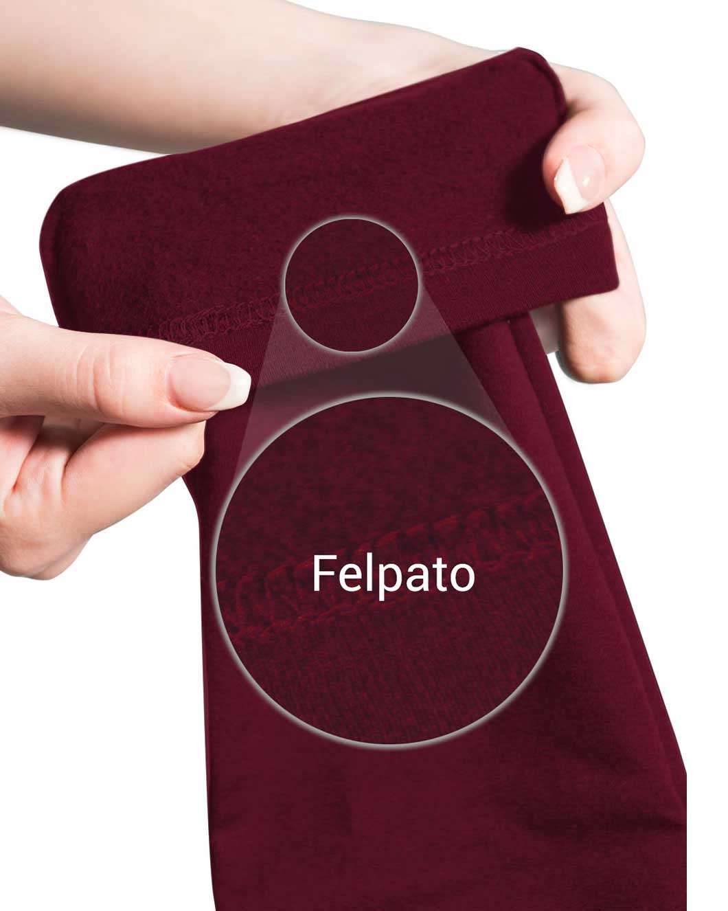 Leggings Premaman Invernali - Bordeaux - immagine 3