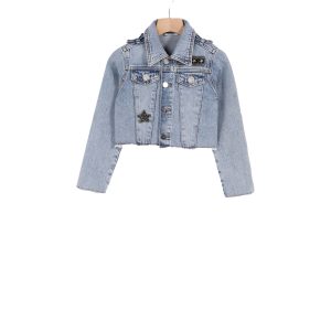 LIU JO GIACCA DI JEANS CON APPLICAZIONI