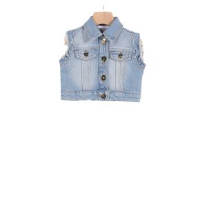 LIU JO GILET DI JEANS BAMBINA