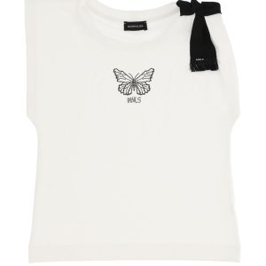 Monnalisa maxi canotta farfalla