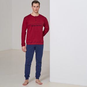 SERGIO TACCHINI – Pigiama Lungo Cotone Interlock