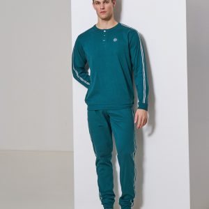 SERGIO TACCHINI – Pigiama Lungo Uomo In Caldo Cotone