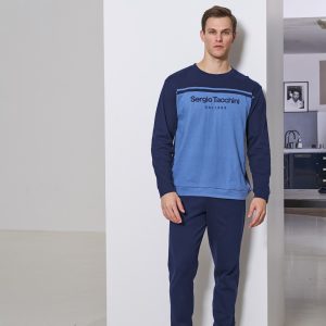 SERGIO TACCHINI – Pigiama Uomo In Caldo Cotone