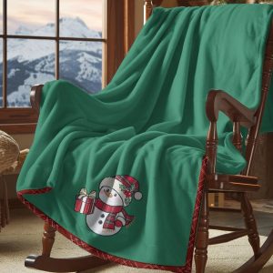 VINGI – Plaid Natalizio Con Pupazzo