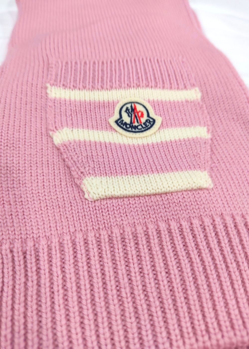 MONCLER SCIARPA ROSA - immagine 3