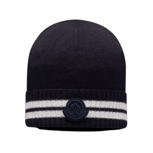 MONCLER BERRETTO IN MISTA LANA