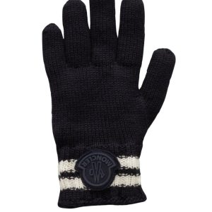 MONCLER GUANTI CON RIGHE JACQUARD