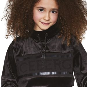 Iceberg felpa collo alto in ciniglia