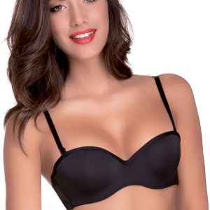 LOVEANDBRA – Reggiseno A Fascia “Tiziana” – Nero – Bianco – Skin