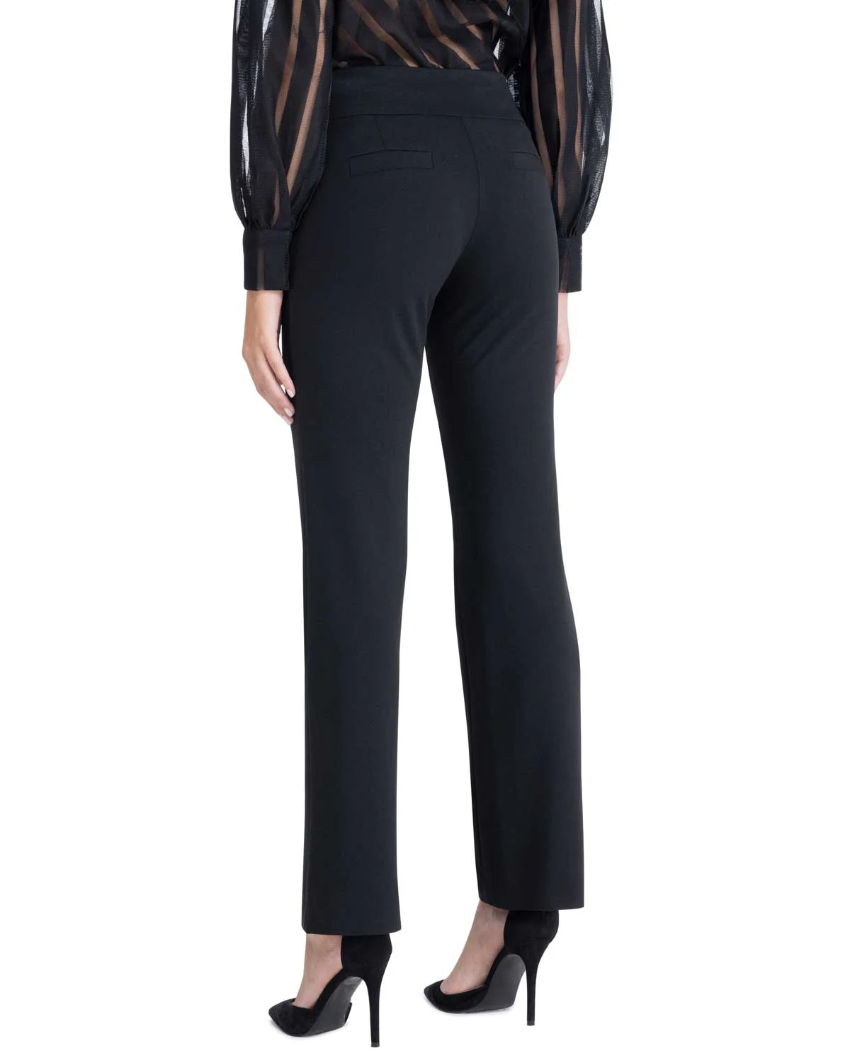 Pantalone Pull-on Nero (Scuba) - immagine 4