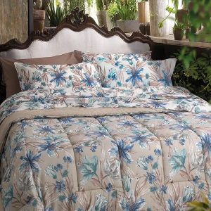 GABEL – Trapunta Leggera Margot Matrimoniale In Tessuto Jacquard Floreale