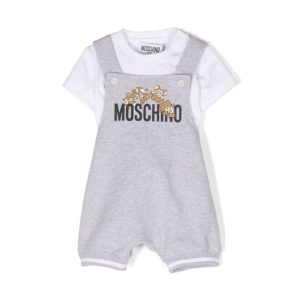 Moschino Pagliaccetto Set salopette Teddy Bear
