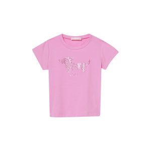 Liu Jo T-shirt in Cotone con Strass