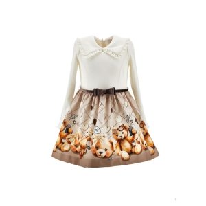 Monnalisa Abito Stampa Orsetti