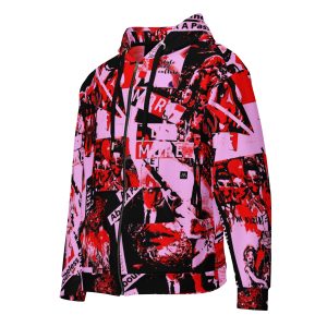 Felpa con cappuccio con zip unisex